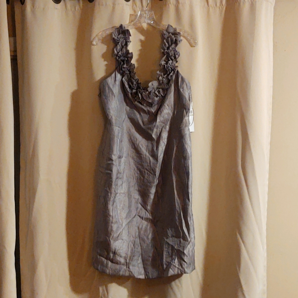 NWT London Times Metallic Dress